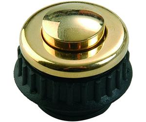 Unitec 40781 Bouton en Laiton Doré