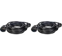 Unitec 44567 Rallonge Schuko H05VV-F 3G 1,5 mm² / 10 m Noir (Import Allemagne)