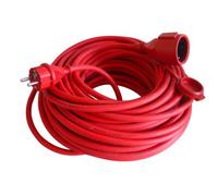 Unitec 44590 Rallonge en caoutchouc H05RR-F 3G Rouge 1,5 mm² / 25 m