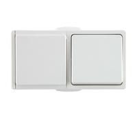 UNITEC 45286L Combinaison A/W avec Prise de Courant pour Aquarius FR, Blanc Polaire