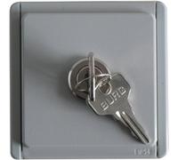 Unitec 45473L Aquarius FR C404 Prise verrouillable en saillie Gris