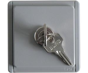 Unitec 45473L Aquarius FR C404 Prise verrouillable en saillie Gris