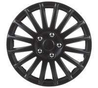 Unitec 7517 Lot de 4 enjoliveurs Premium Suzuka (Noir)