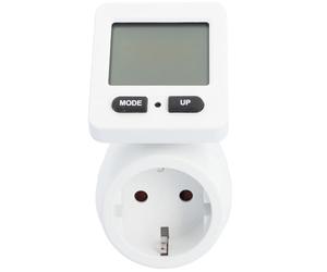 Unitec Appareil de mesure des coûts énergétiques à 180°, mesure la consommation d'énergie, idéal pour économiser de l'énergie