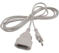 Unitec câble de rallonge / rallonge Euro mâle/femelle blanc 3m