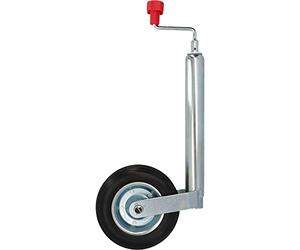 Unitec Cartrend 10372 Roue Jockey avec manivelle 48 mm