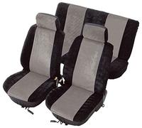 Unitec Colori 84384 Housse de siège Anthracite 8 pièces