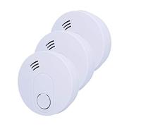 Unitec Détecteur de fumée 3 x lithiumb VDS 3131 WS Q Label, Lot de 3, blanc, 46750