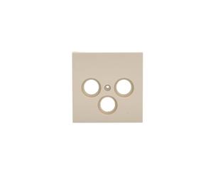 UNITEC Miami Couvercle d'antenne satellite IP20 Beige Sahara brillant 1 pièce