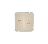 UNITEC Miami Interrupteur pour store vénitien IP20 Montage encastré Brillant Beige sahara 1 pièce