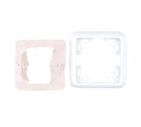 Unitec Montréal 502 Série Ultra Blanc 43490 Cadre de recouvrement pour 1 Prise Murale IP44