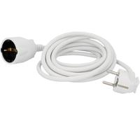 UNITEC Rallonge Schuko H05VV-F3G 1,5 mm², IP20, 3 m, blanc