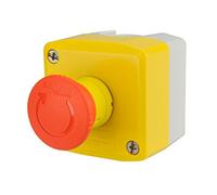 Unitec Schneider d'arrêt d'urgence Bouton, 1 pièce, jaune, 47742
