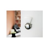 uniTEC Sonnette, à deux bobines, blanc