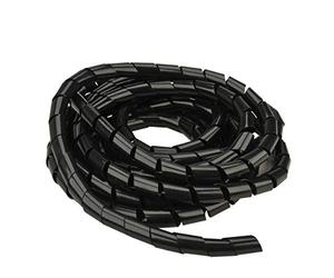 Unitec Tuyau spiralé 15 mm 10 m Noir