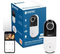 Unitec WLAN Vidéo Portier Avec Caméra HD WiFi À Poser