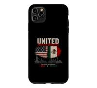 United Beyond Borders USA Mexique Deux Nations One Friendship Coque pour iPhone 11 Pro Max