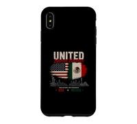 United Beyond Borders USA Mexique Deux Nations One Friendship Coque pour iPhone XS Max