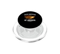 United Builders of America Charpentier Menuisier Travail PopSockets PopGrip pour MagSafe
