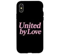 United by Love Pink Female Pride Unity Justice Harmony Life Coque pour iPhone X/XS