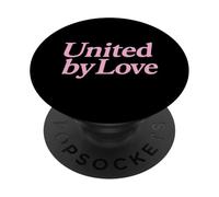 United by Love Pink Female Pride Unity Justice Harmony Life PopSockets PopGrip Adhésif