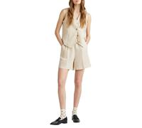 United Colors of Benetton 2aghdj00g Gilet pour Homme, Beige, 38 Femmes