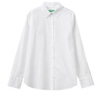 United Colors of Benetton Chemise 5cqydq06u, Blanc Optique 101, X-Small Femme
