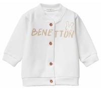 United Colors of Benetton Giacca 3k1ca501s Gilet bébé garçon Blanc Taille M/L 74 cm