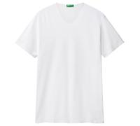 United Colors of Benetton Homme T-shirt 3je1j4264 T-shirt, Blanc Optique 101, XL