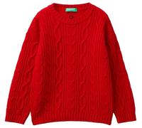 United Colors of Benetton Maille G/C M/L 1344g100r Sweater, Rouge, 5 Ans Enfants et Adolescents