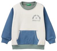 United Colors of Benetton Maille G/C M/L 3eb5g10g0 Sweatshirt à Capuche, Multicolore, 18 Mois Enfants et Adolescents