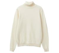 United Colors of Benetton Maillot de Cyclisme M/L 1002d2348 Sweater, Blanc crème 000, S Femme