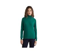 United Colors of Benetton Maillot de Cyclisme M/L 1002d2348 Sweater, Vert, Large Femme