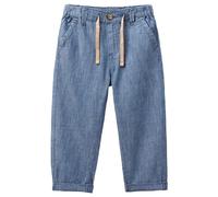 United Colors of Benetton Pantalone 4H7WGE01T, Blu 901, XXS Garçon