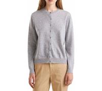 United Colors of Benetton Pull Cardigan Femme, Gris, M
