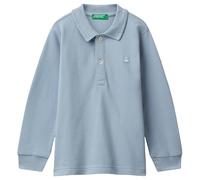 United Colors of Benetton Pull Polo M/L, Bleu, 4 Ans