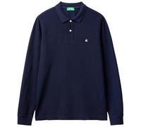United Colors of Benetton Pull Polo M/L, Bleu foncé 016, Medium