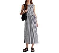 United Colors of Benetton Vestito 48i5dv0bk Robe, Blanc, L Femmes