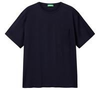 United Colors of Benetton T- Shirt 33cmu101r, Bleu, XXL Homme