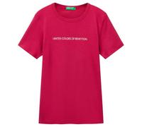 United Colors of Benetton T- Shirt 3ga2e16a2, Rouge, Small Femmes