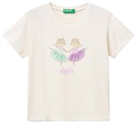 United Colors of Benetton T- Shirt 3i1xg10i4, Blanc, 18 Mois Fille