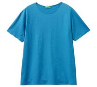 United Colors of Benetton T-Shirt 3JE1J19A5, Bluette 3M6, XL Uomo