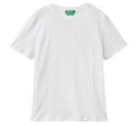 United Colors of Benetton T- Shirt 3kgqd106u, Blanc Optique 101, X-Small Femme