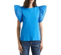 United Colors of Benetton T- Shirt 3s6hd107c, Bleu, X-Large Femme