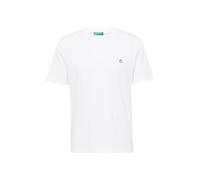 UNITED COLORS OF BENETTON T-Shirt vert / blanc, Taille S