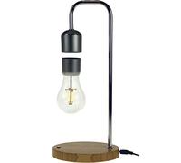 United Entertainment Ampoule flottante magnétique avec socle en chêne - Avec lampe LED pour une lumière d'ambiance