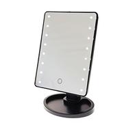 United Entertainment - Miroir de Maquillage à écran Tactile avec lumières LED - Noir