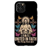 United in Faith Vintage Jésus Christian Streetwear Coque pour iPhone 11 Pro