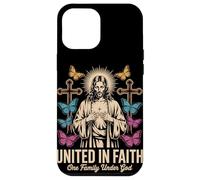 United in Faith Vintage Jésus Christian Streetwear Coque pour iPhone 12 Pro Max