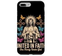 United in Faith Vintage Jésus Christian Streetwear Coque pour iPhone 7 Plus/8 Plus